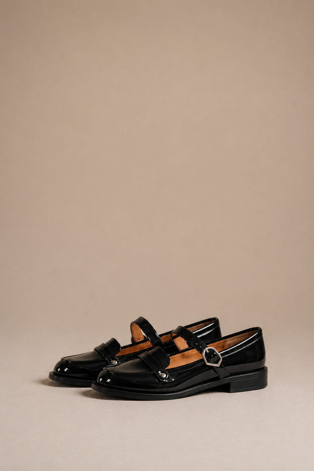 Jade - Mocassins En Cuir Vernis