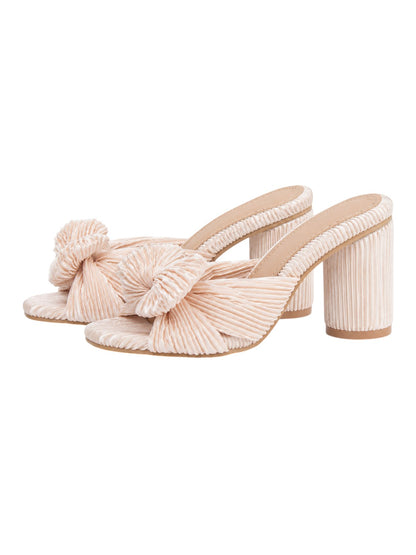 Lily - Mules à Talons Estivales