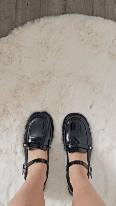 Jade - Mocassins En Cuir Vernis